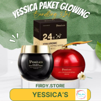Yessica Paket Glowing Sleeping Mask + Goat Milk + Crystal Glowing