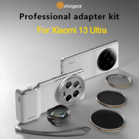 Fotorgear For Xiaomi 13Ultra Phone Filter Kit Accessories 17mm Adapter 75mm Macro lens 67mm Star Flare/Black Mist/CPL Filter