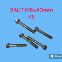 BAUT Topi FLANGE Bolt M6x40mm baut cvt BAUT BAK KOPLING