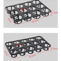 12 Lubang 15 Hole Pot Tray Semai Bibit Tanaman Orchid Bunga Anggrek Benih Kebun 15 Hole