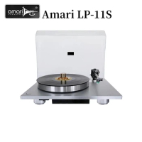 Amari LP-11s Vinyl Record Player With Tonearm Cartridge Phono Disc Suppression Governor
