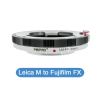 LM-FX Marco Camera Lens Adapter Ring for Leica M Lens to Fujifilm FX Mount Camera XT3 XT1 XPro1 XE1 XE2 X-T10 XT10 XA1 X T3