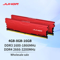 JUHOR DDR3 8GB1600MHz DDR4 8GB 16GB 2666MHz 3200MHz UDIMM Desktop Memory Module Ram