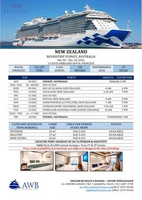 Royal Princess New Zealand Cruise 13 Hari | Sydney, Auckland & Fiordland | 5 Desember 2026 - 2CANHOL