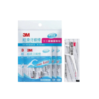 3M 細滑牙線棒 單支獨立包裝 32支x3袋/包 (共96支)(Barcode:0068060286796)