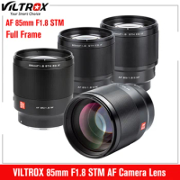 VILTROX 85mm F1.8 STM Sony Lens Full Frame Auto Focus Portrait Lens for Sony E mount Lens Fujifilm XF Nikon Z mount Camera Lens