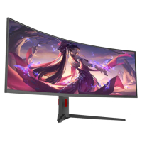 【米覓 mimax】4K高色域曲面電競螢幕 49吋(165hz刷新率 曲面螢幕 電腦螢幕 顯示器 螢幕)