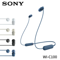 SONY 索尼 WI-C100 無線入耳式耳機(公司貨)