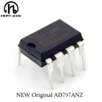 New original AD797 HIFI single operational amplifier of AD797ANZ IC chip DIP-8 op amp for decoder op amp preamplifier