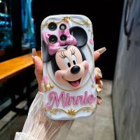 Disney's new cute Minnie trendy couple phone case, suitable for Motorola Moto G05, G14, G15, G22, G2