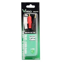 วีโปร สายสัญญาณ 2 RCA - 1 TR ขนาด 1.5 ม.