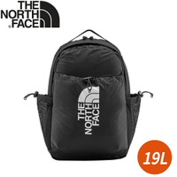 【The North Face 19L 便捷舒適休閒後背包《黑》】52TB/電腦包/雙肩背包/通勤背包/休閒背包