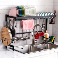 廚房水槽置物架碗架洗碗池水池瀝水架碗碟碗筷碗盤收納架家用大全