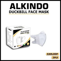 Masker Duckbill 3ply WEMAZE / WE MASK Mix Warna isi 50pcs Facemask Alkindo 3Ply Putih