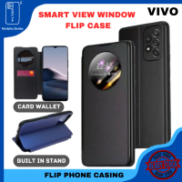 Smart View Window Case FOR VIVO Y02S,Y15A,Y15S,Y16,Y35,Y50,Y77,Y85,V9,V25,V25E,T1 5G,T1X 4G Built In