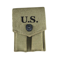 WWII US ARMY M1911 PISTOL DOUBLE MAGAZINE POUCH OUTDOOR TOOL BAG