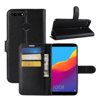 For Huawei y6 prime 2018 Case Cover Flip Leather Phone Case For Huawei Honor 7A Pro/Enjoy 8E Wallet Leather Stand Cover