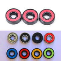 Bearing Omnidirectional Bola Seramik, saiz 608RS, untuk Pemutar Jari dan Roda Penggelek Papan Skate