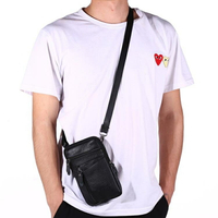 7寸腰包男士手機包穿皮帶戶外運動側背小包做生意收錢包手機【年終特惠】
