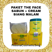 PAKET THE FACE TEMULAWAK SABUN DAN KRIM SIANG MALAM / TEMULAWAK THE FACE
