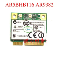 Wholesale Original New Wireless Card For Atheros AR9382 AR5BHB116 Half Mini PCI-e Card 300Mbps