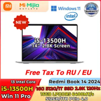 Xiaomi laptop RedmiBook 14 2024 new model 13th generation Intel i5-13500H Xe graphics card 16GB DDR5 512GB/1T SSD 16 inches 120H