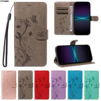 Wallet Case For Sony Xperia 1 5 10 IV Holder Card Slots Magnetic Leather Flip Stand Phone Cover For Sony Xperia 1 5 10 V Coque