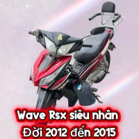 BAGA Phượt lắp xe wave RSX 2012 đến năm 2015, wave RSX siêu (tặng kèm xốp bọc gác tay)khi mua bộ  có