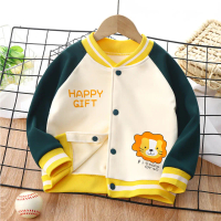 (0-4y) GREEN CREAM LION JACKET JAKET BAYI ANAK COWOK CEWEK KADO BAYI 6 9 BULAN 1 2 3 4 TAHUN JAKET B