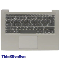 SWS Swiss Mineral Gray Keyboard Upper Case Palmrest Shell Cover For Lenovo Ideapad S130 14 130s 14IGM 120s 14IAP 5CB0R61336