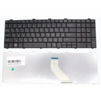 laptop accessories US/Russian Keyboard for Fujitsu Lifebook A530 A531 AH530 AH531 NH751 AH502 RU Black laptop keyboard