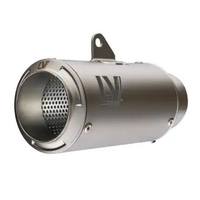 Knalpot Racing Leovince SBK LV Corsa Series Silencer Only LVCorsaTitanium