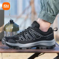 Xiaomi WALK SOUL Men Hiking Shoes Waterproof Non-Slip Wear Resistant Men's Outdoor Mountain Boots Climbing Shoes Travel Sneakers
