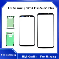 Touch Screen Out Glass Cover replacement For Samsung Galaxy S8 G950 S8 Plus G955 S9 G960 G960F S9 Plus G965 For Samsung S8 S9