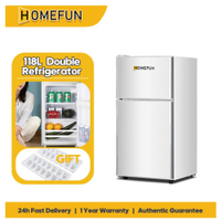 Lutia refrigerator  inverter rerfrigerator with freezer save electricity quiet operation no noise 2door small refrigerator
