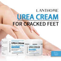 50g Foot Urea Cream Heel Cracked Repair Moisturizing 2% Salicylic Acid Exfoliates Soften Thick Minimizes Corns Calluses Health