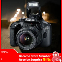 Canon EOS 4000D APS-C Entry-level DSLR Digital Camera With 18-55 MM F3.5-5.6 III Lens Flip Touch Screen 18 Million Pixels