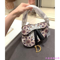 專櫃 正品 【Dior】 迪奧 新款 萬花筒 馬鞍包 手提包