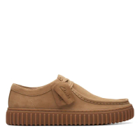 【Clarks】男鞋Torhill Lo兩眼孔潮流厚底餅乾鞋(CLM73471C)