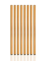 木紋鋁方管隔斷實木合金屏風客廳玄關簡易自裝免打孔立柱方通柵欄 立柱 柱子 屏風柱 隔斷屏風立柱