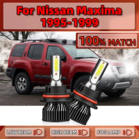 2PCS 9004 LED Car Headlights Bulbs 20000LM High Low Beam Auto Lights 6000K White For Nissan Maxima 1