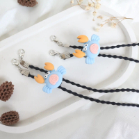 Strap Konektor Masker 2in1 Crab by Pagi / Tali Kalung Gantungan Masker / Tali Karet / Asesoris Hijab