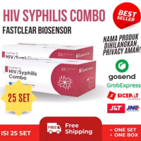 1 Test FastClear Rapid Test HIV-1/2 Combo Syphilis | FASTCLEAR Q HIV/SYPHILIS COMBO TEST