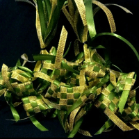 Pita Ketupat | Pita Hampers | Pita Satin |Pita Lebaran | Ketupat Mini