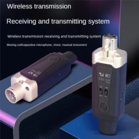 Wireless Microphone System UHF Wireless XLR Transmitter and Receiver for Dynamic Microphone,