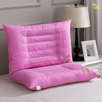 決明子枕頭枕芯一對單人成人保健護頸家用硬枕頭高彈定型不變形