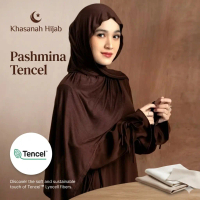 KhasanahHijab.Id - Pashmina Air Flow Tencel Shwal Stretchy | Pashmina Tencel