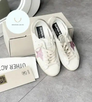 Golden Goose Superstar Sneakers Classic White Pink 39