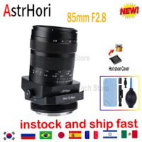 AstrHori 85mm F2.8 Tilt Shift Macro Full Frame Portrait Lens for SONY E Nikon Z Canon RF R Panasonic Leica L Mount Cameras
