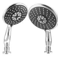 Adjustable Large Shower Head Bath Rain Shower Filter For Water Showerhead High Pressure Pressurized Nozzle Bathroom Accessories